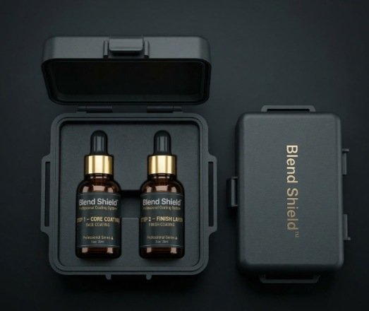 Kit profissional de blindagem em estojo